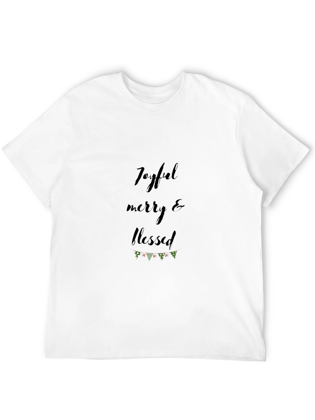 Joyful Merry & Blessed Holiday Tee