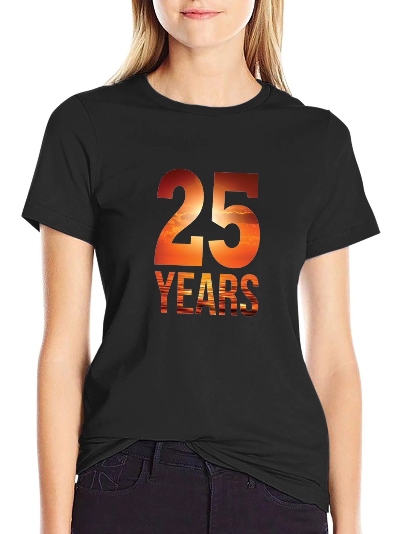 25 Years Sunset Graphic Tee