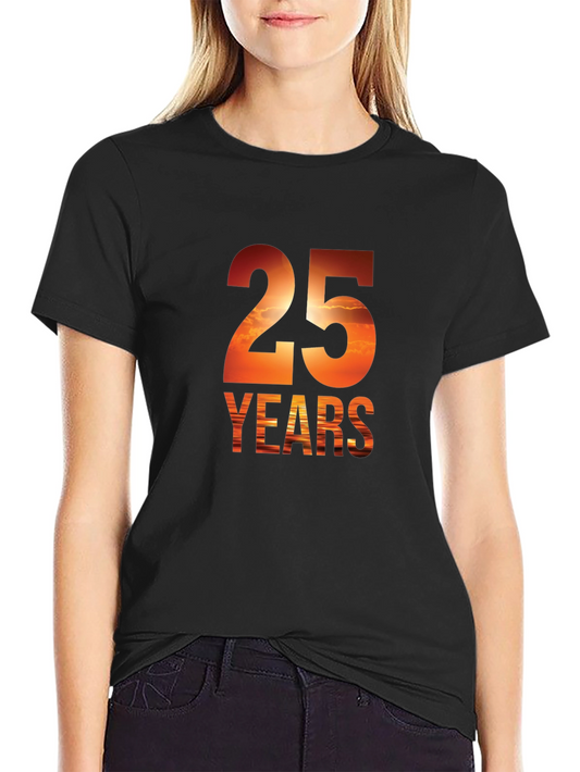 25 Years Sunset Graphic Tee
