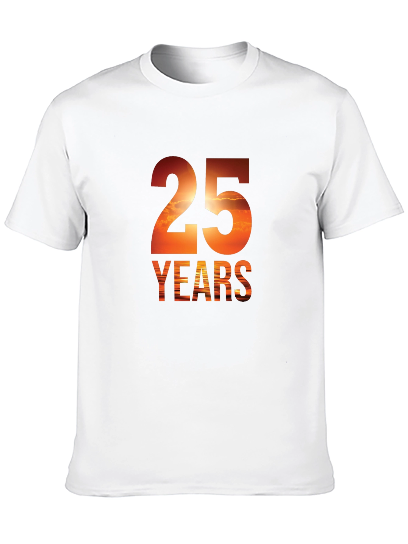 25 Years Sunset Graphic Tee