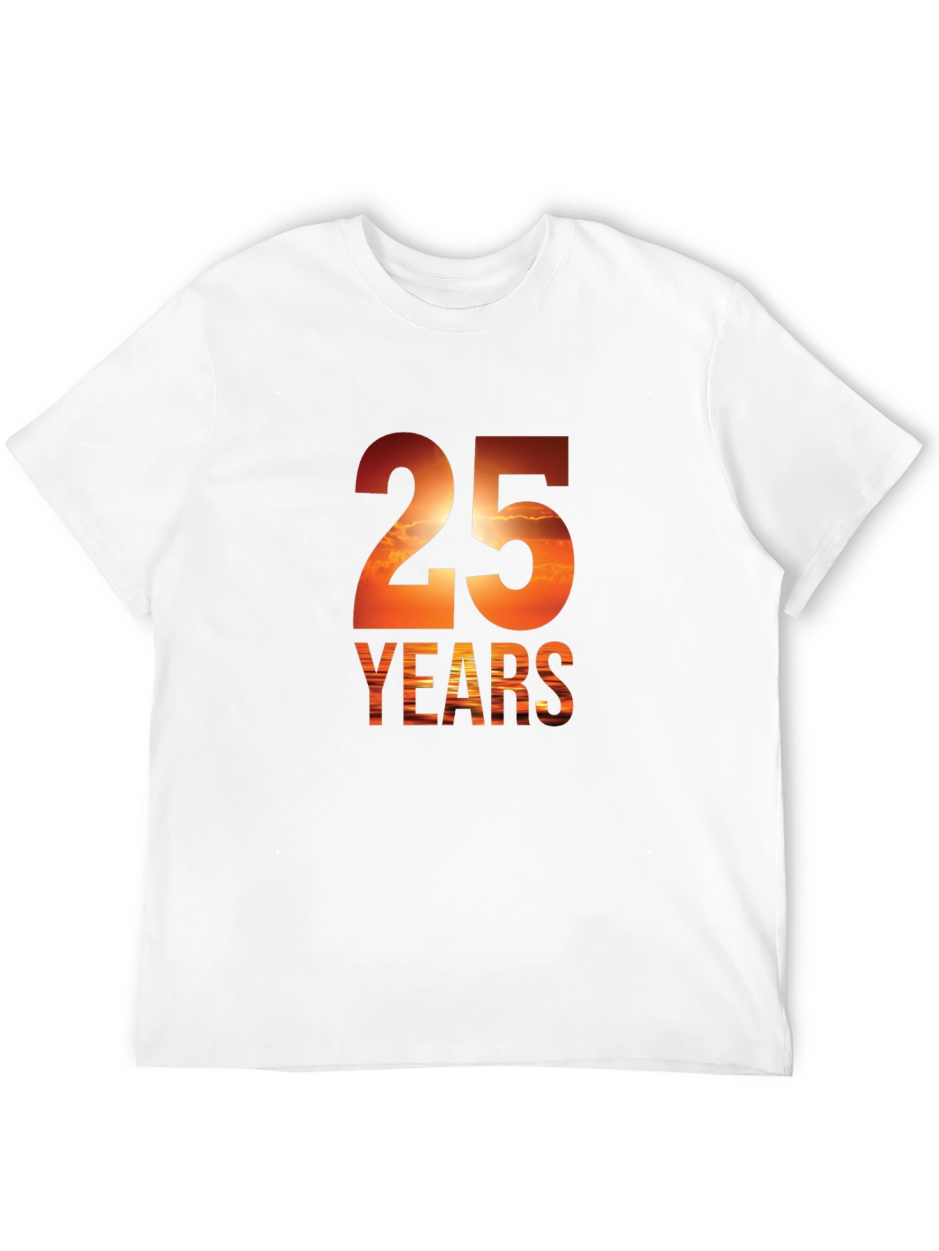 25 Years Sunset Graphic Tee