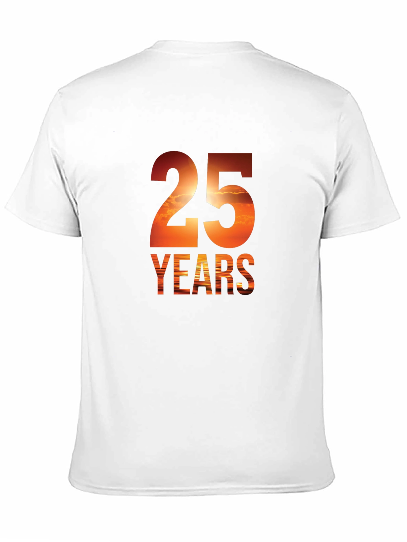 25 Years Sunset Graphic Tee
