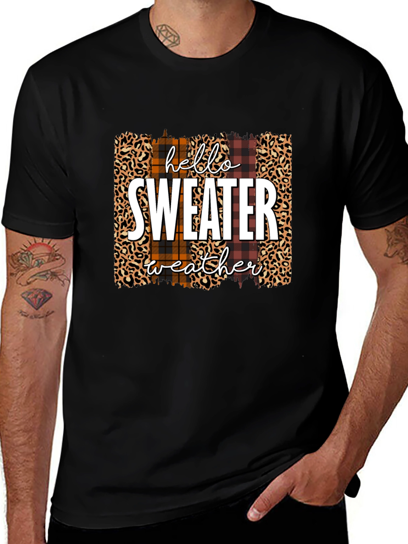 Hello Sweater Weather Graphic Tee