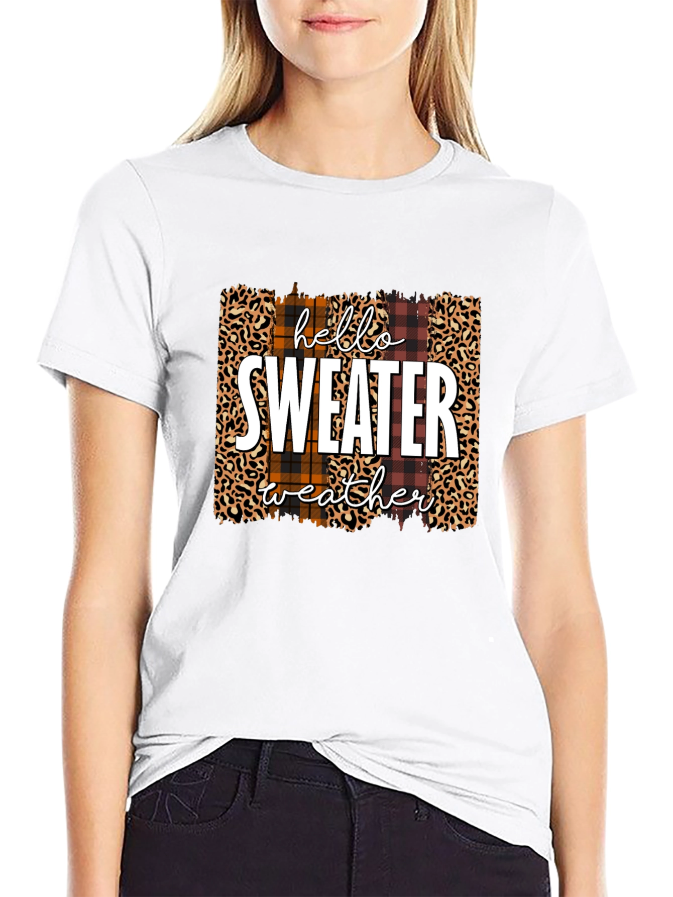 Hello Sweater Weather Graphic Tee