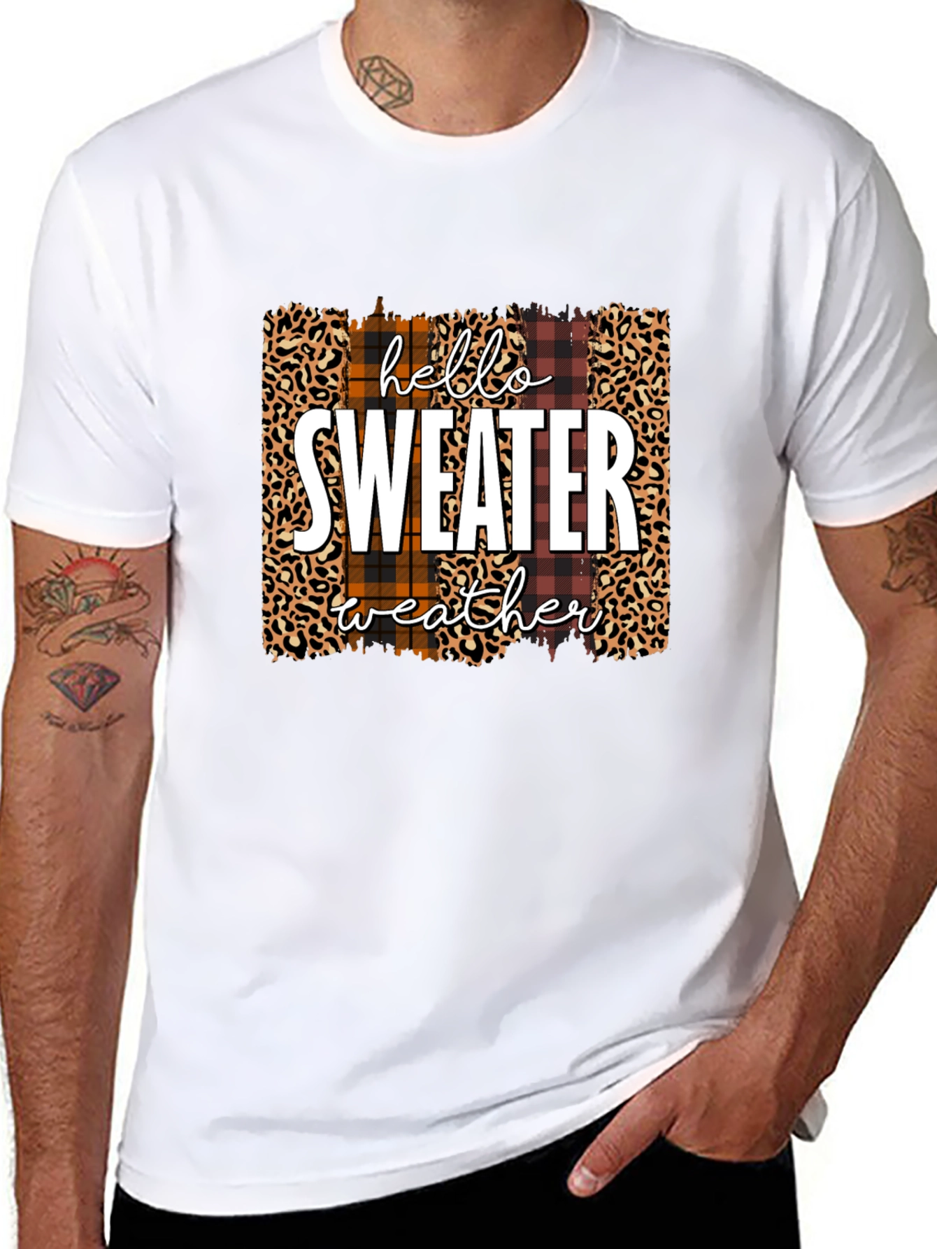 Hello Sweater Weather Graphic Tee