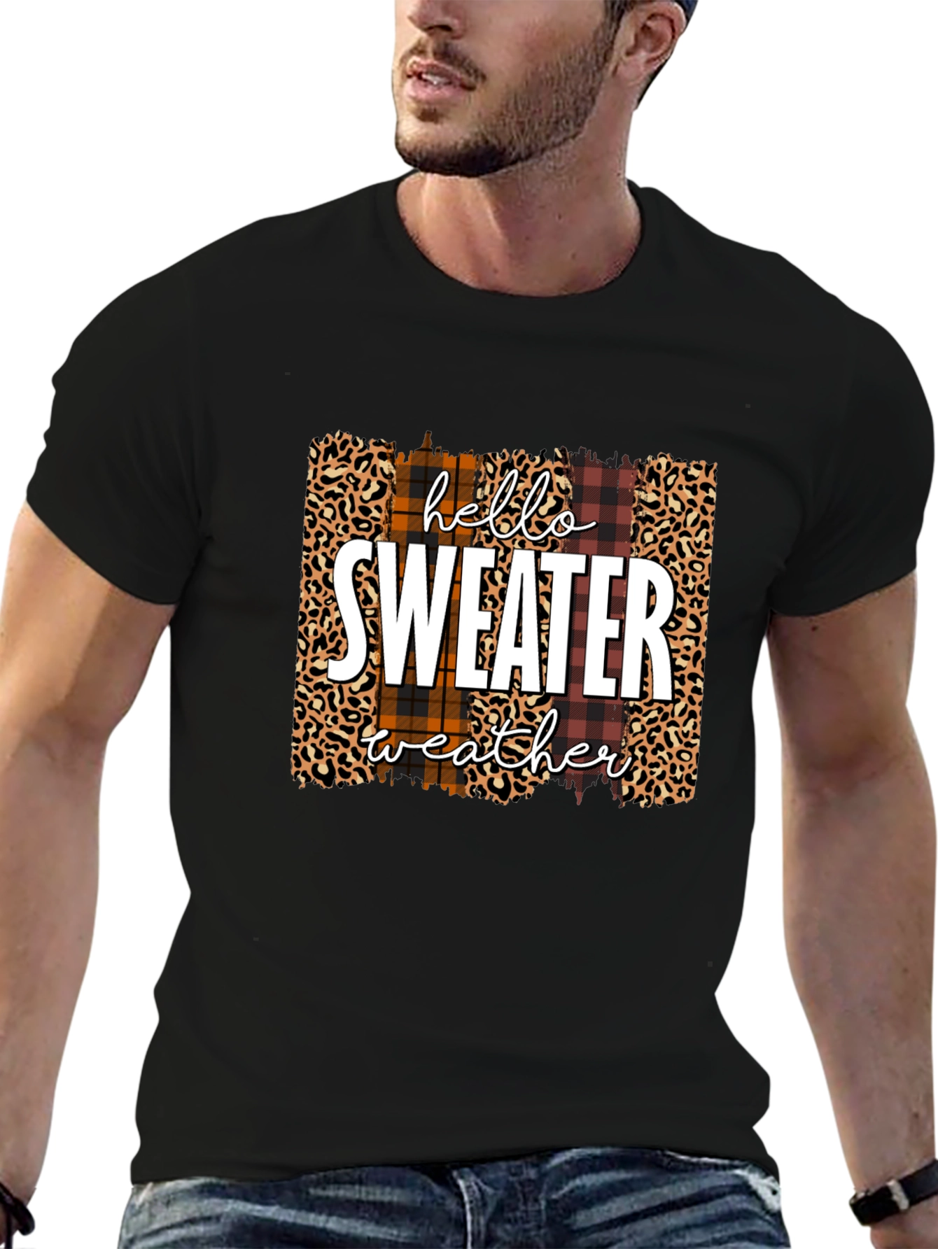 Hello Sweater Weather Graphic Tee