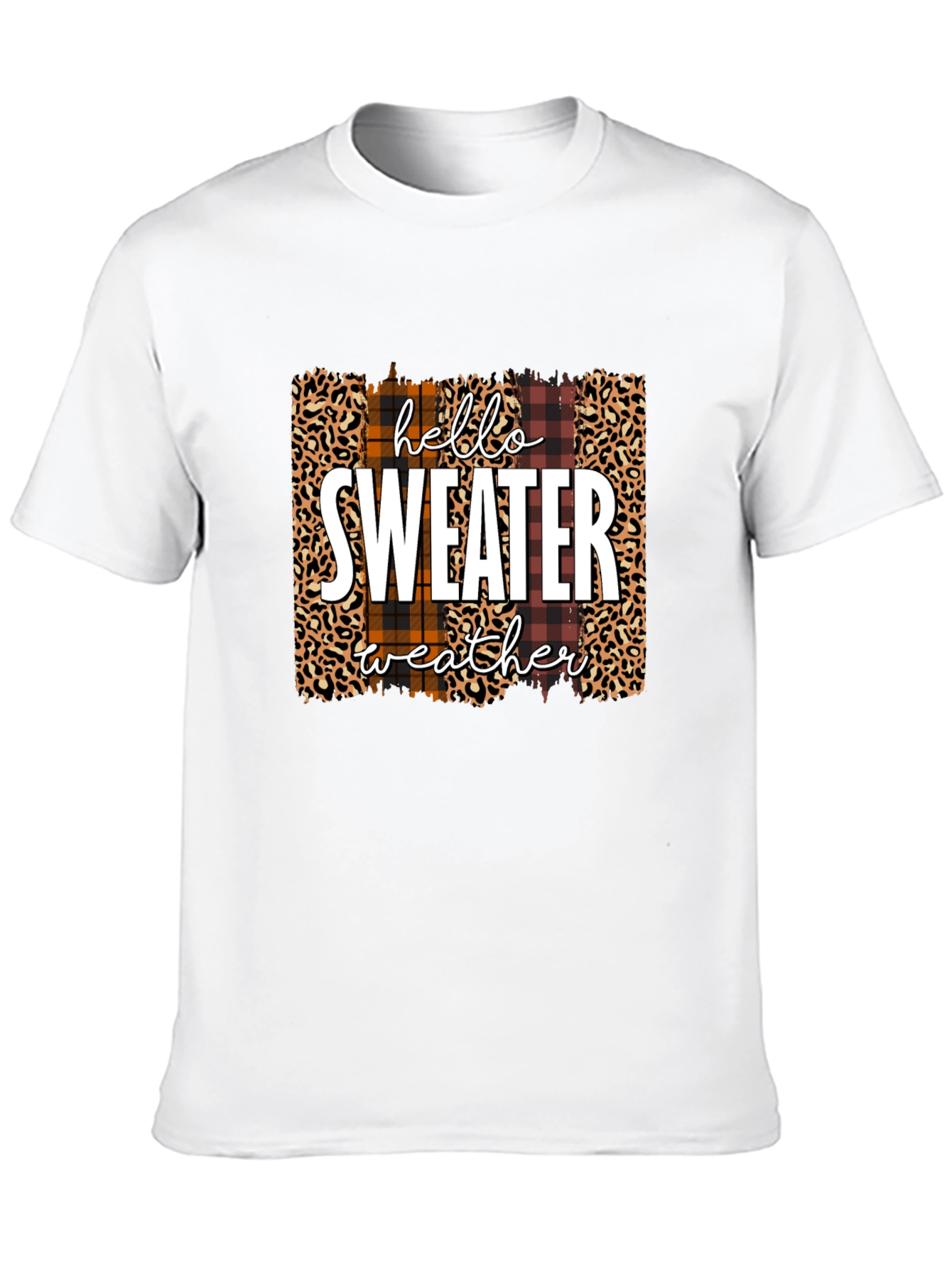 Hello Sweater Weather Graphic Tee
