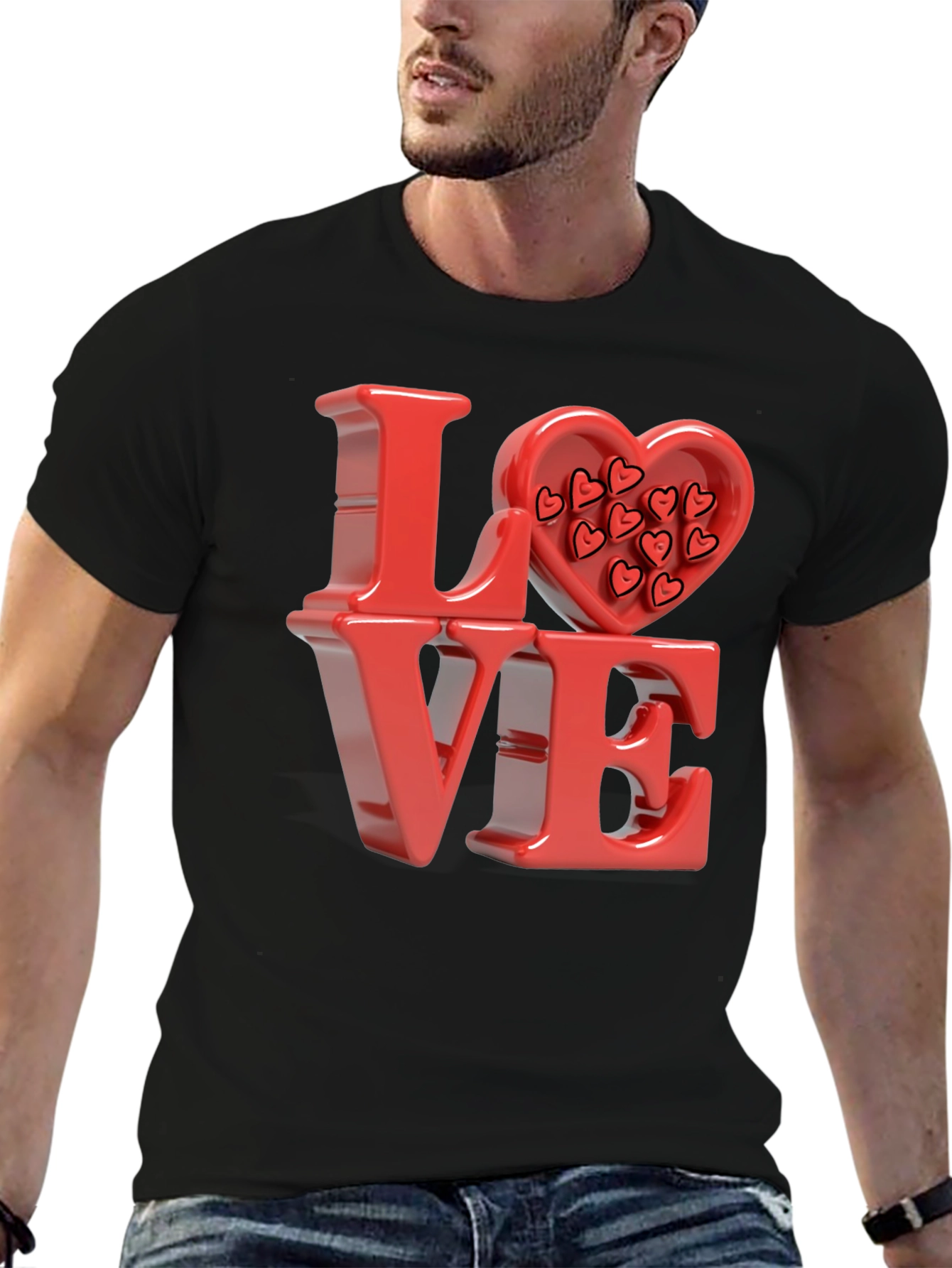 Love Heart Valentines T-Shirt