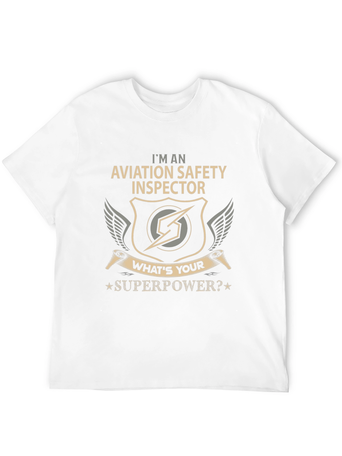 Aviation Safety Inspector T-Shirt - Superpower Edition