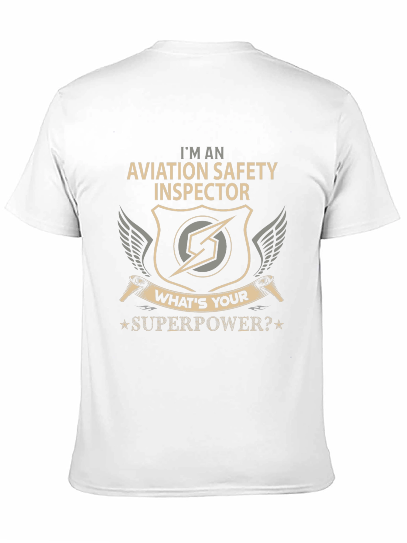 Aviation Safety Inspector T-Shirt - Superpower Edition