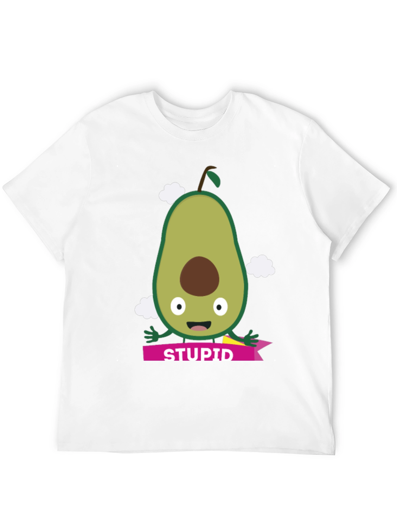 Funny Avocado Stupid Graphic Tee