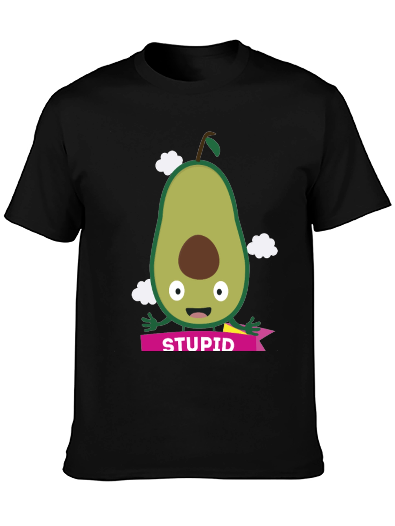 Funny Avocado Stupid Graphic Tee