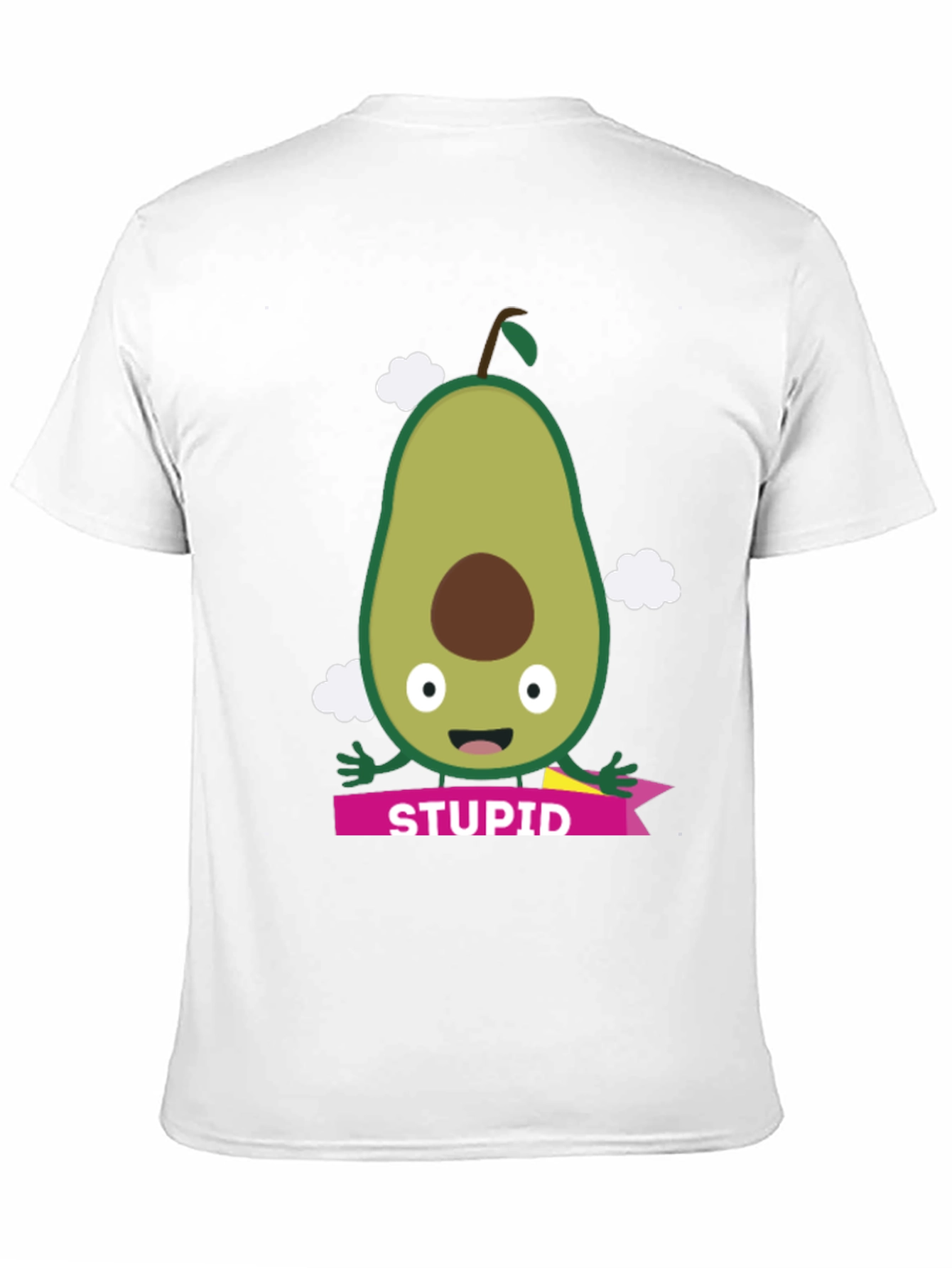 Funny Avocado Stupid Graphic Tee