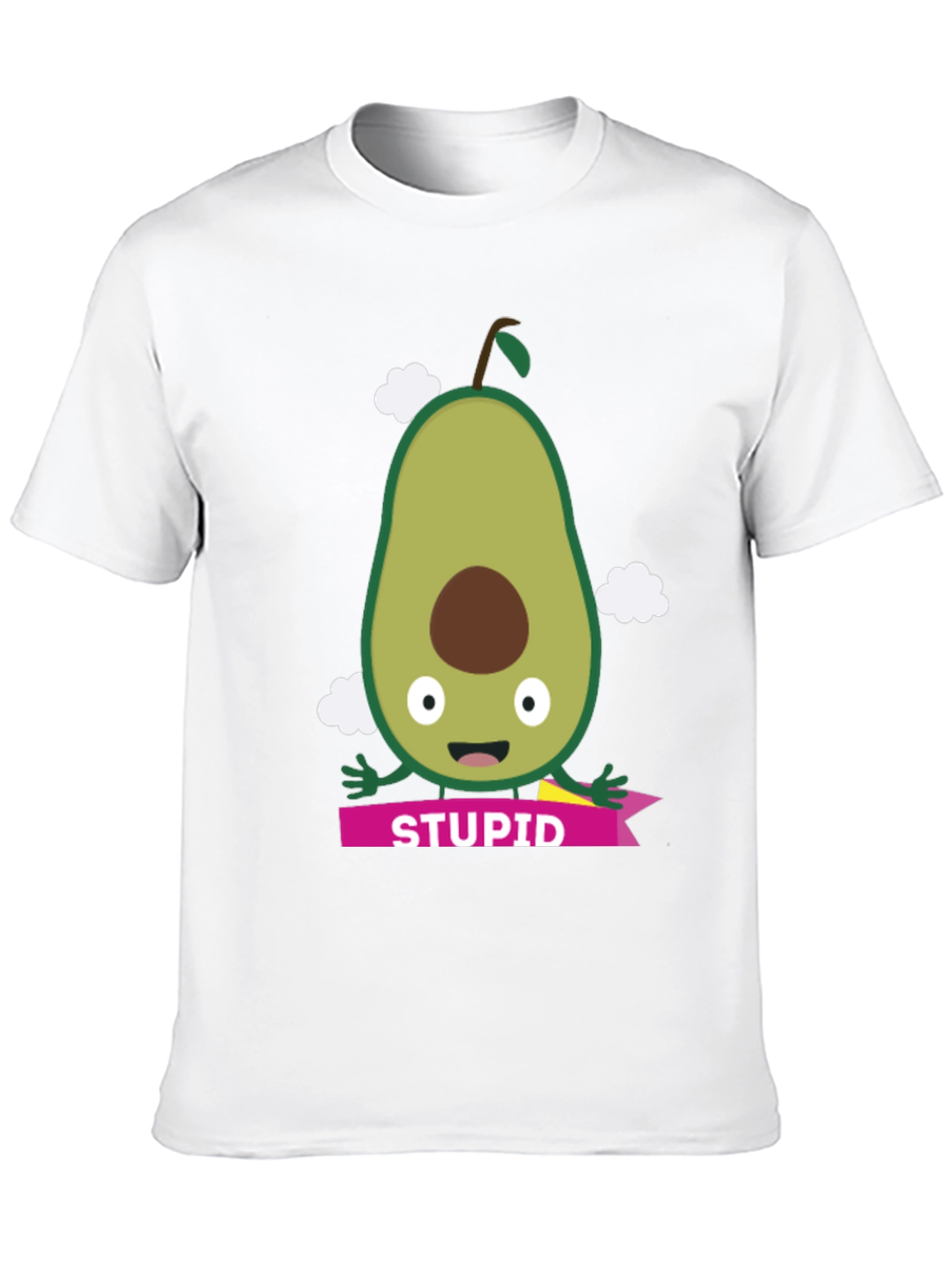 Funny Avocado Stupid Graphic Tee