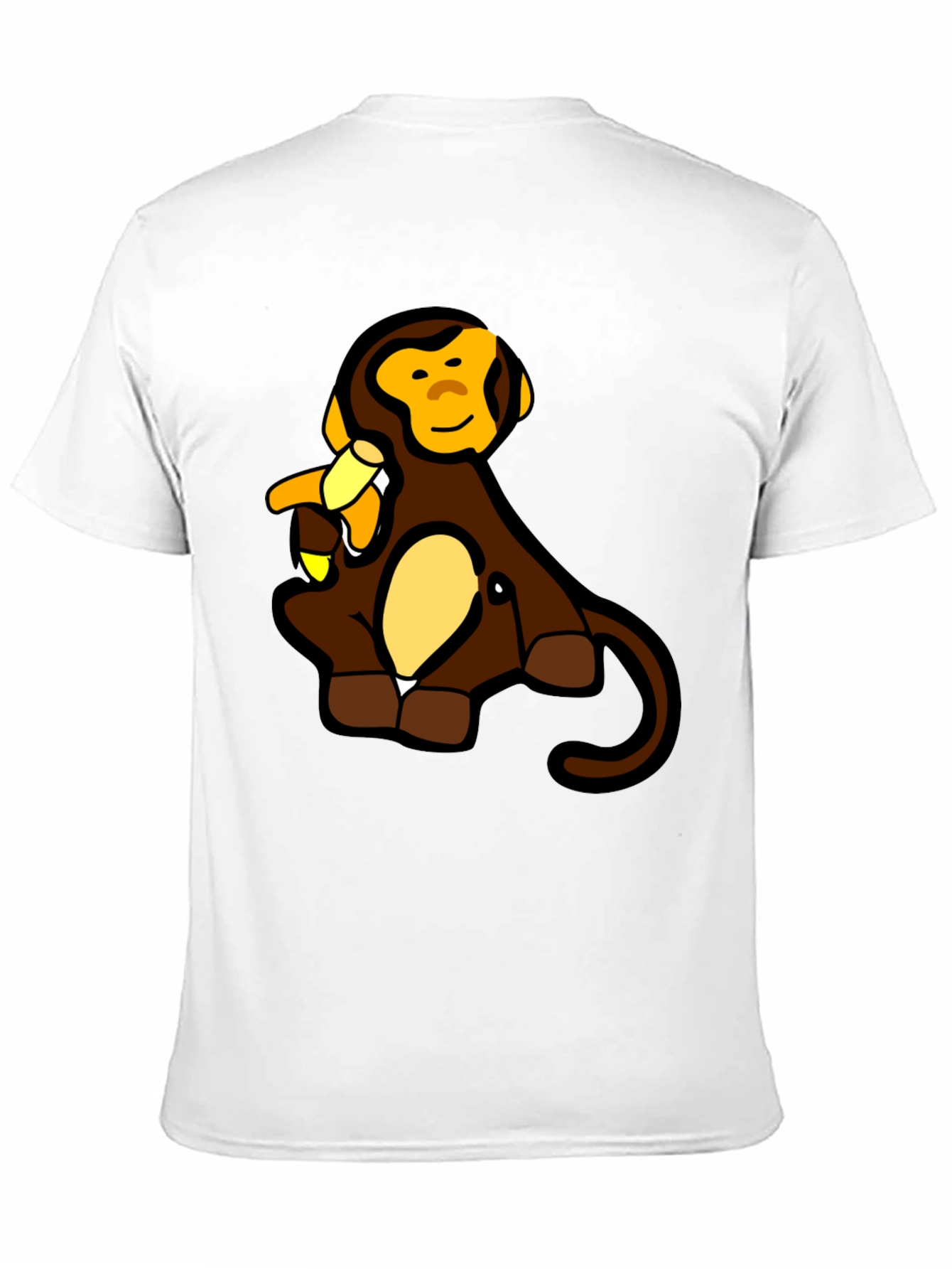 Monkey & Banana Black T-Shirt