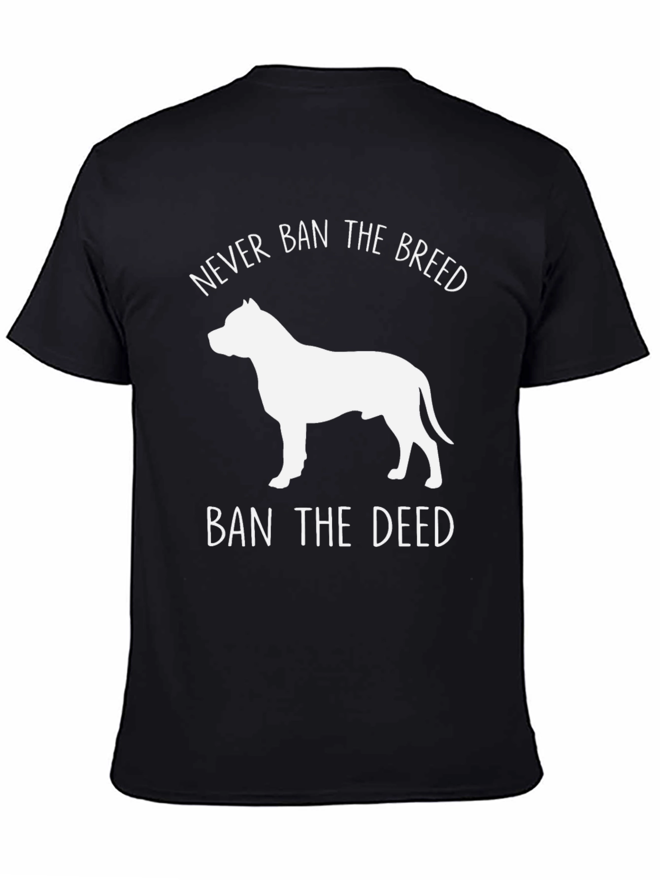 Never Ban The Breed Dog Graphic Tee