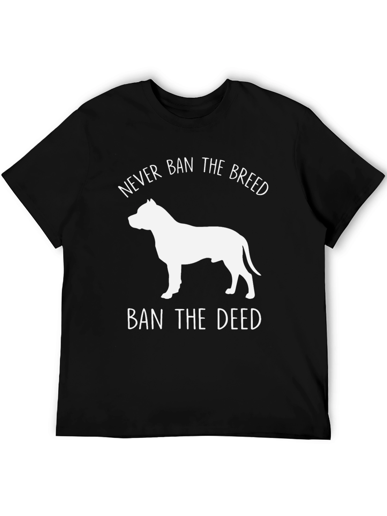 Never Ban The Breed Dog Graphic Tee