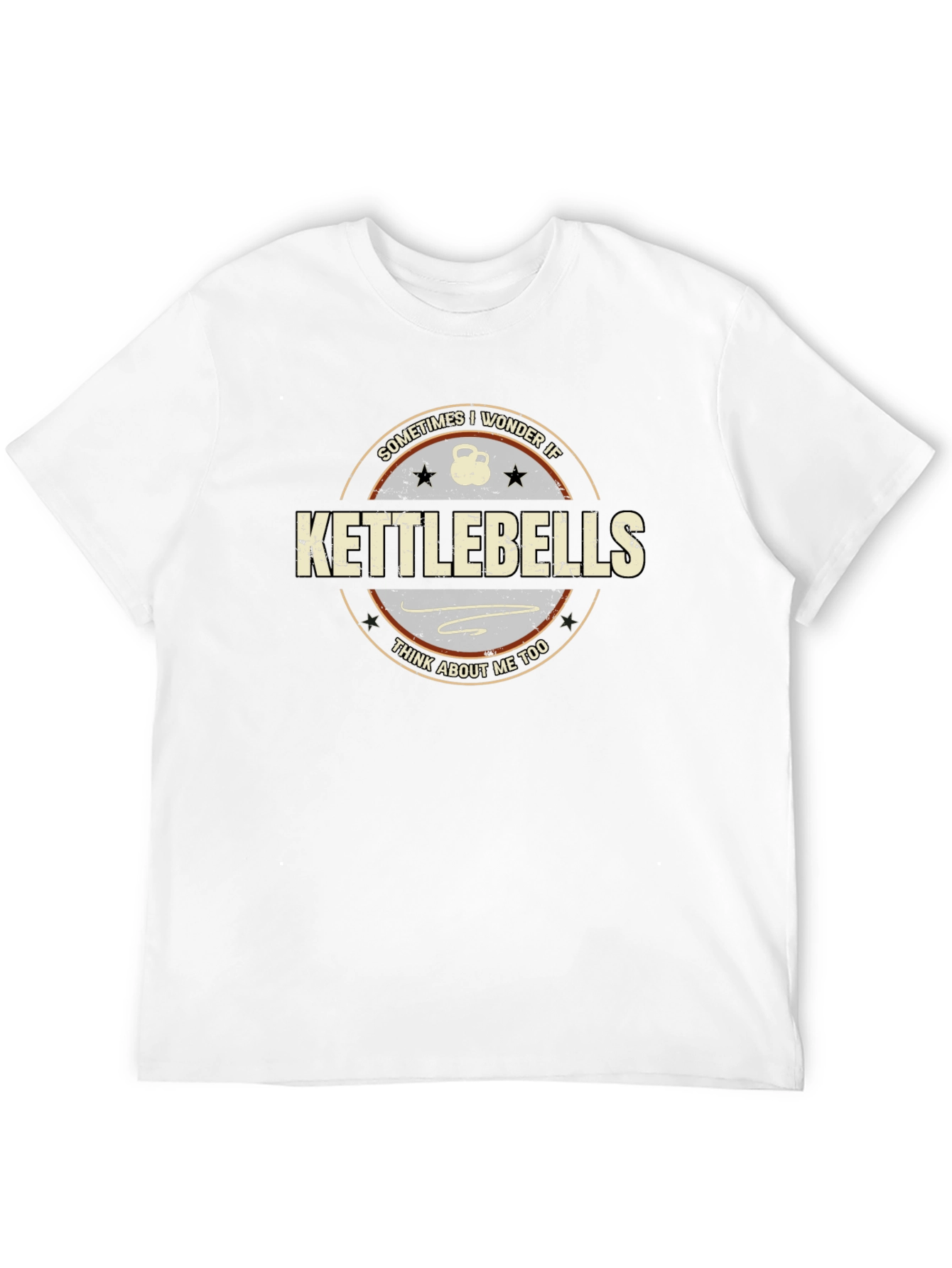 Kettlebells T-Shirt - Funny Fitness Workout Tee