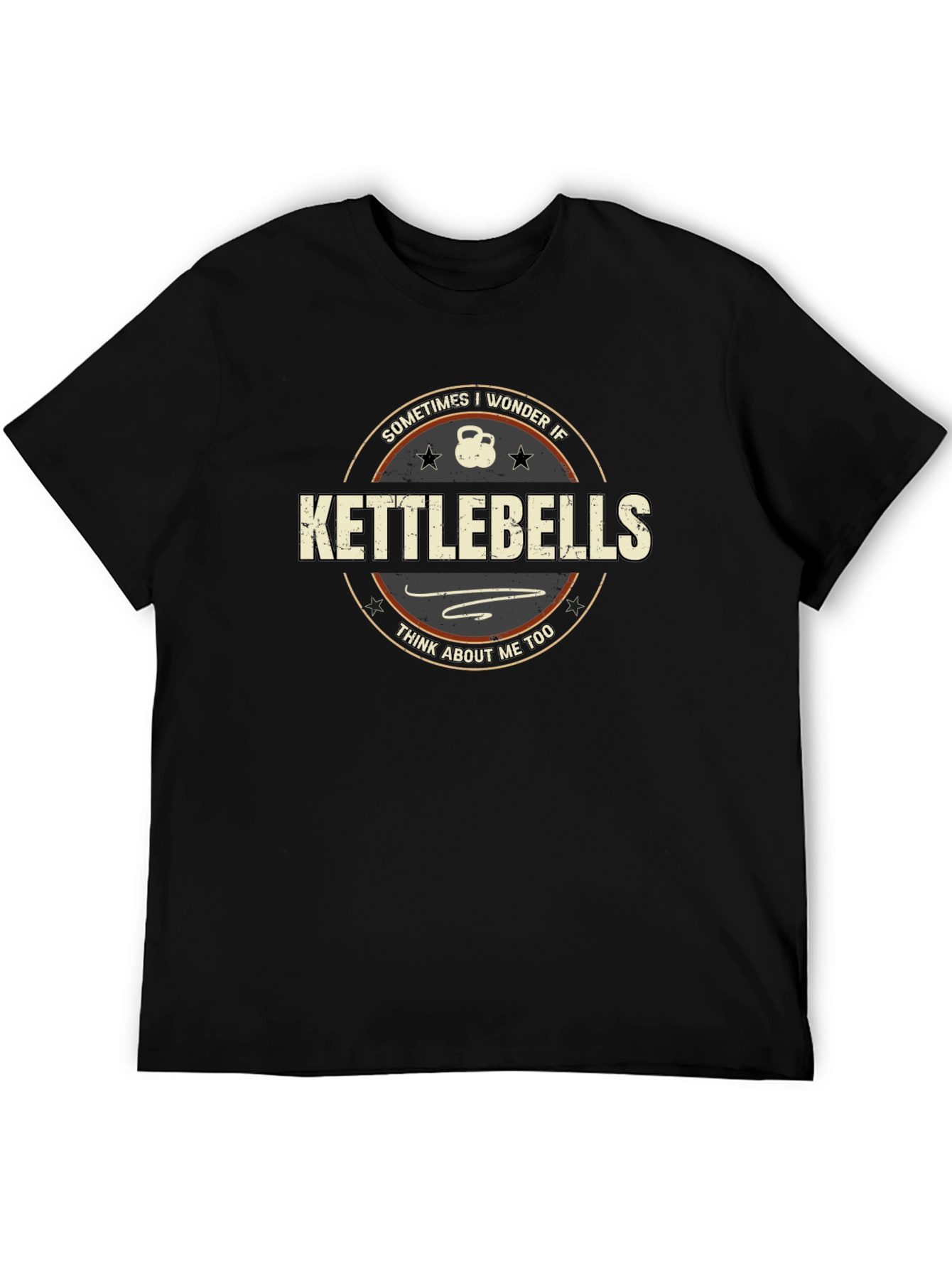 Kettlebells T-Shirt - Funny Fitness Workout Tee