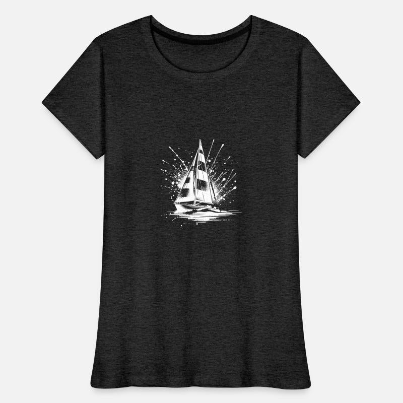Sailboat With Waves Splash Optics