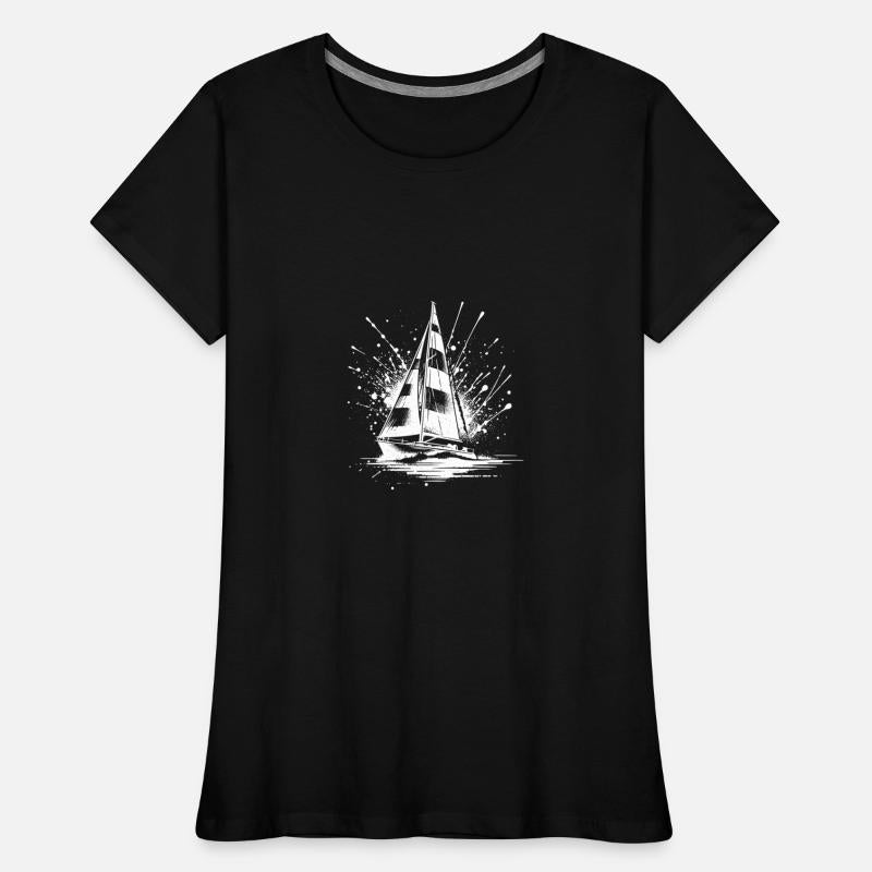 Sailboat With Waves Splash Optics