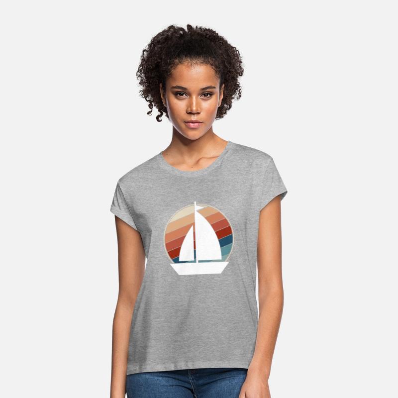 Sailing Boat Retro Style
