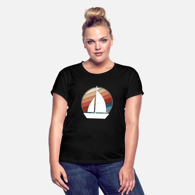 Sailing Boat Retro Style