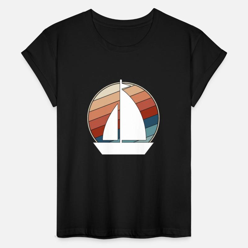 Sailing Boat Retro Style