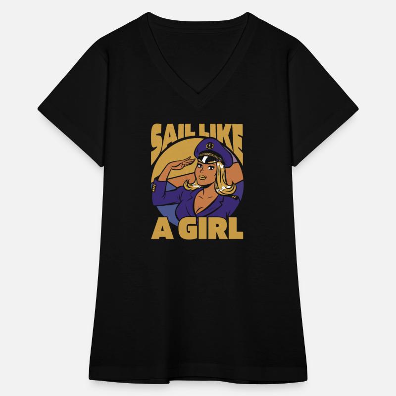 Sailing Sailor Sail Like A Girl