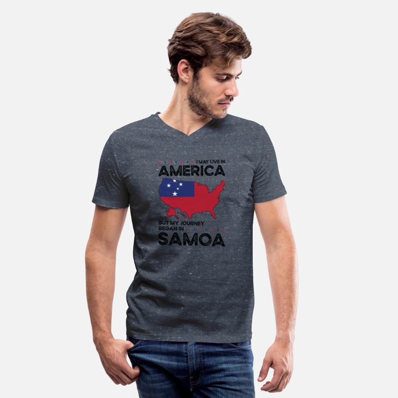 Samoan American Patriot USA Grown Samoa US Flag