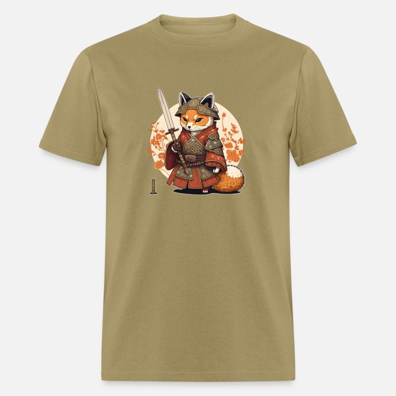 Samurai Fox Warrior Japanese Ninja Fox Kawaii
