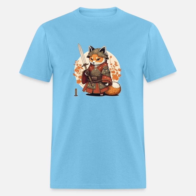 Samurai Fox Warrior Japanese Ninja Fox Kawaii