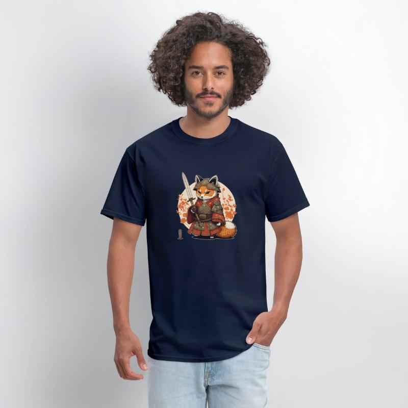 Samurai Fox Warrior Japanese Ninja Fox Kawaii