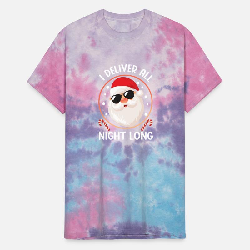 Santa I Deliver All Night Funny Christmas Xmas
