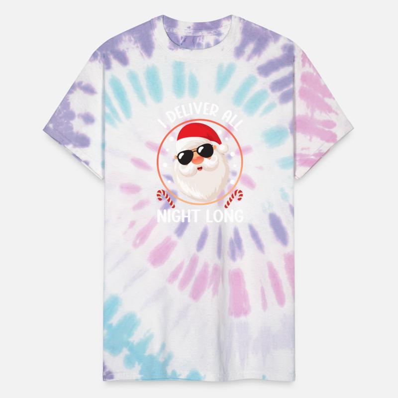 Santa I Deliver All Night Funny Christmas Xmas