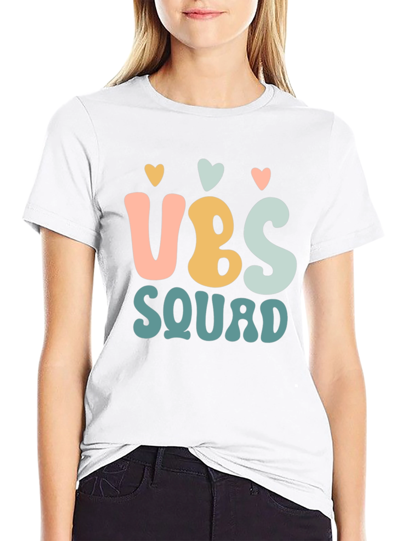 VBS Squad Graphic Tee - Black Cotton T-Shirt