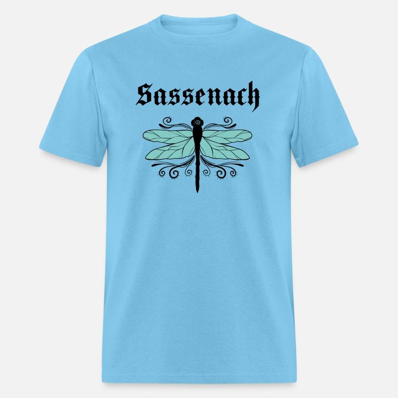 Sassenach Dragonfly Outlander Amber Blue Long Slee