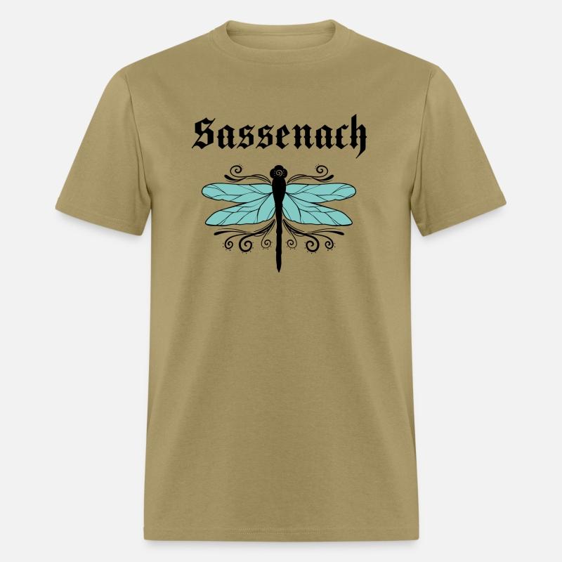 Sassenach Dragonfly Outlander Amber Blue Long Slee
