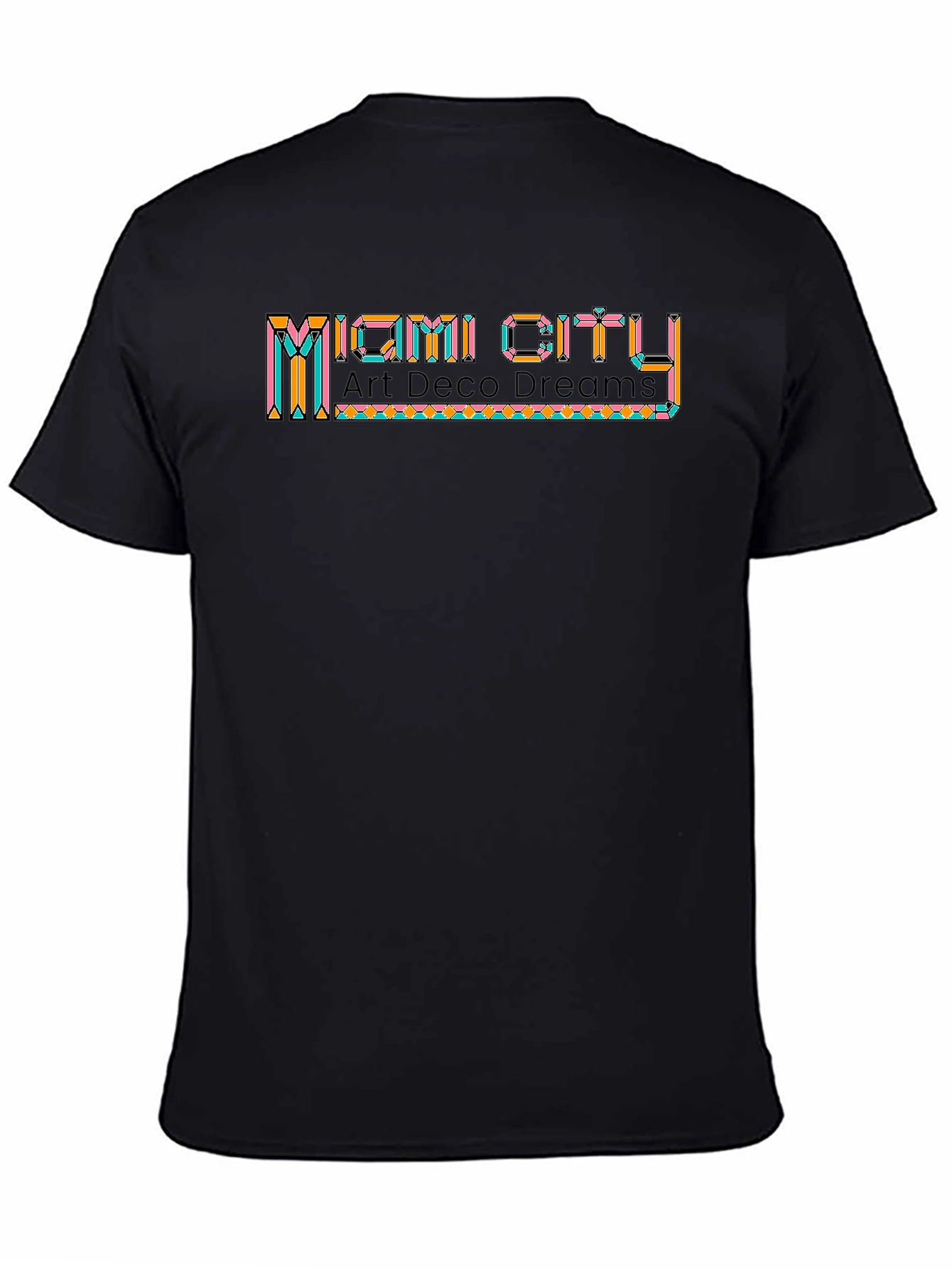 Miami City Art Deco Dreams Graphic Tee