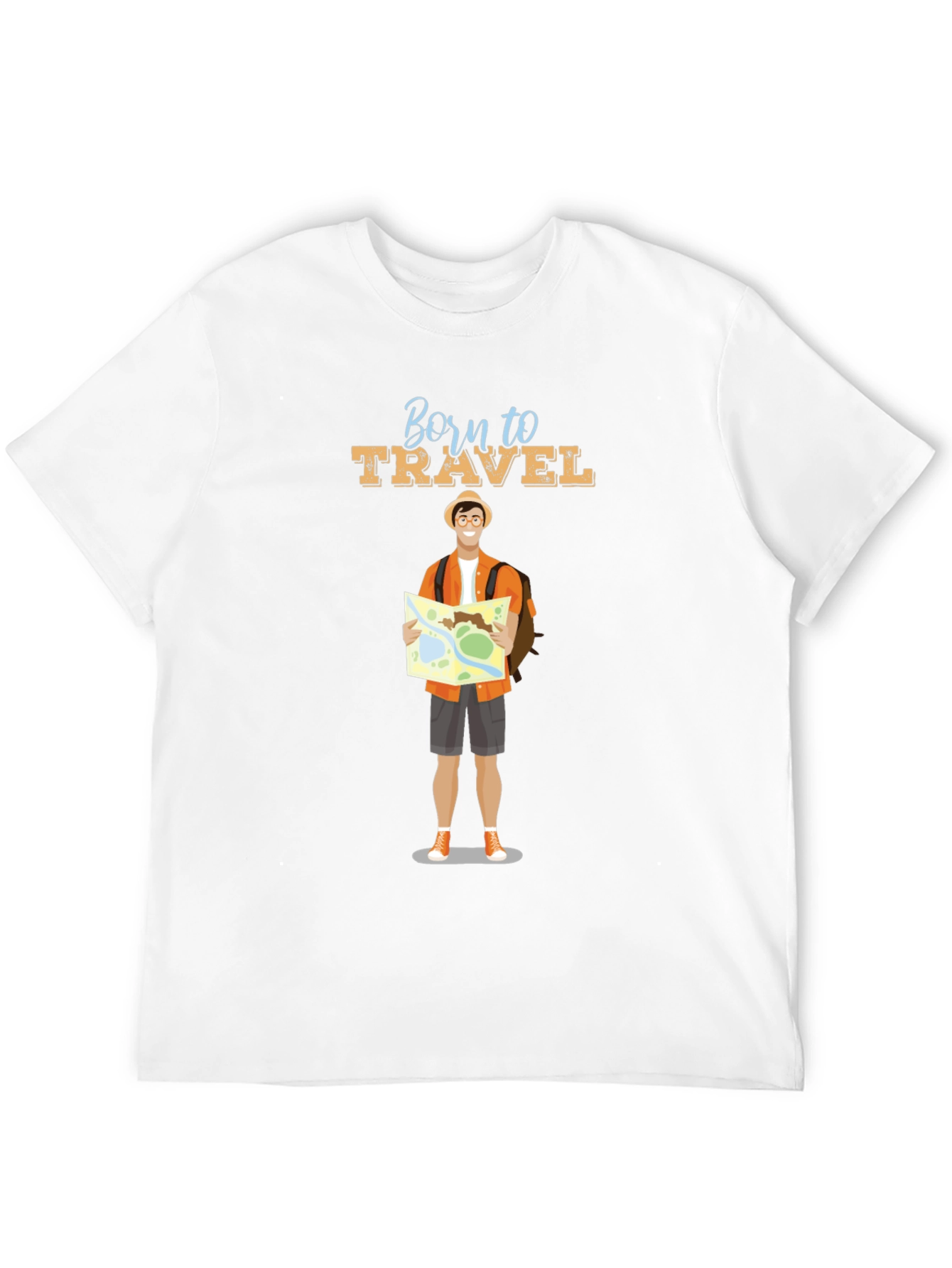 Born to Travel Graphic Tee - Adventure Awaits!