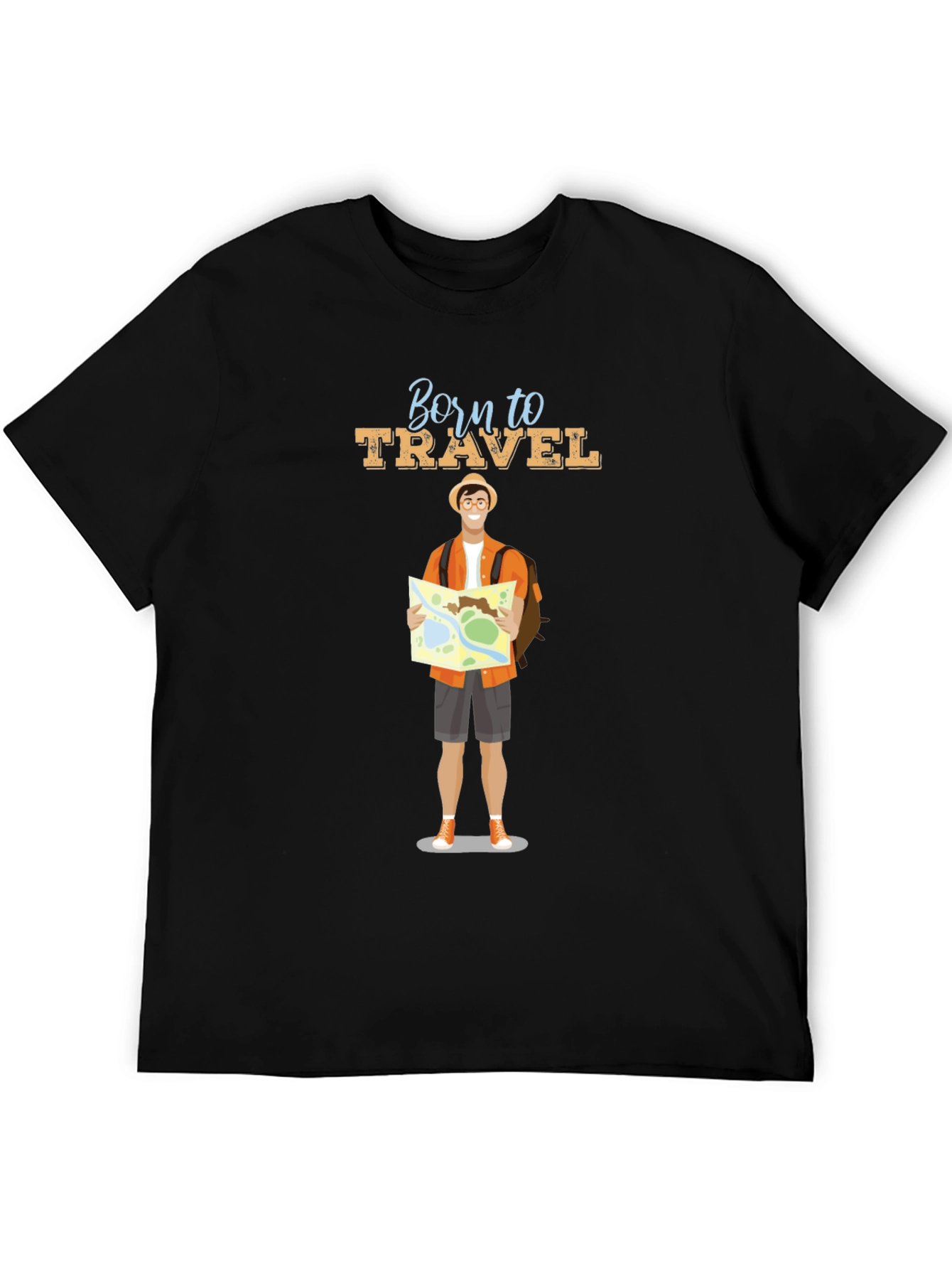 Born to Travel Graphic Tee - Adventure Awaits!