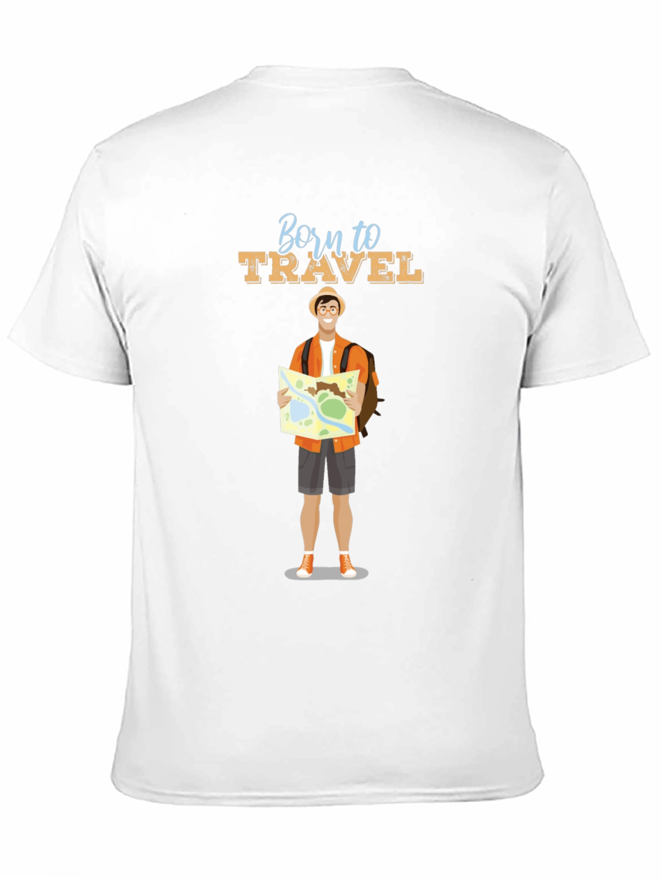 Born to Travel Graphic Tee - Adventure Awaits!