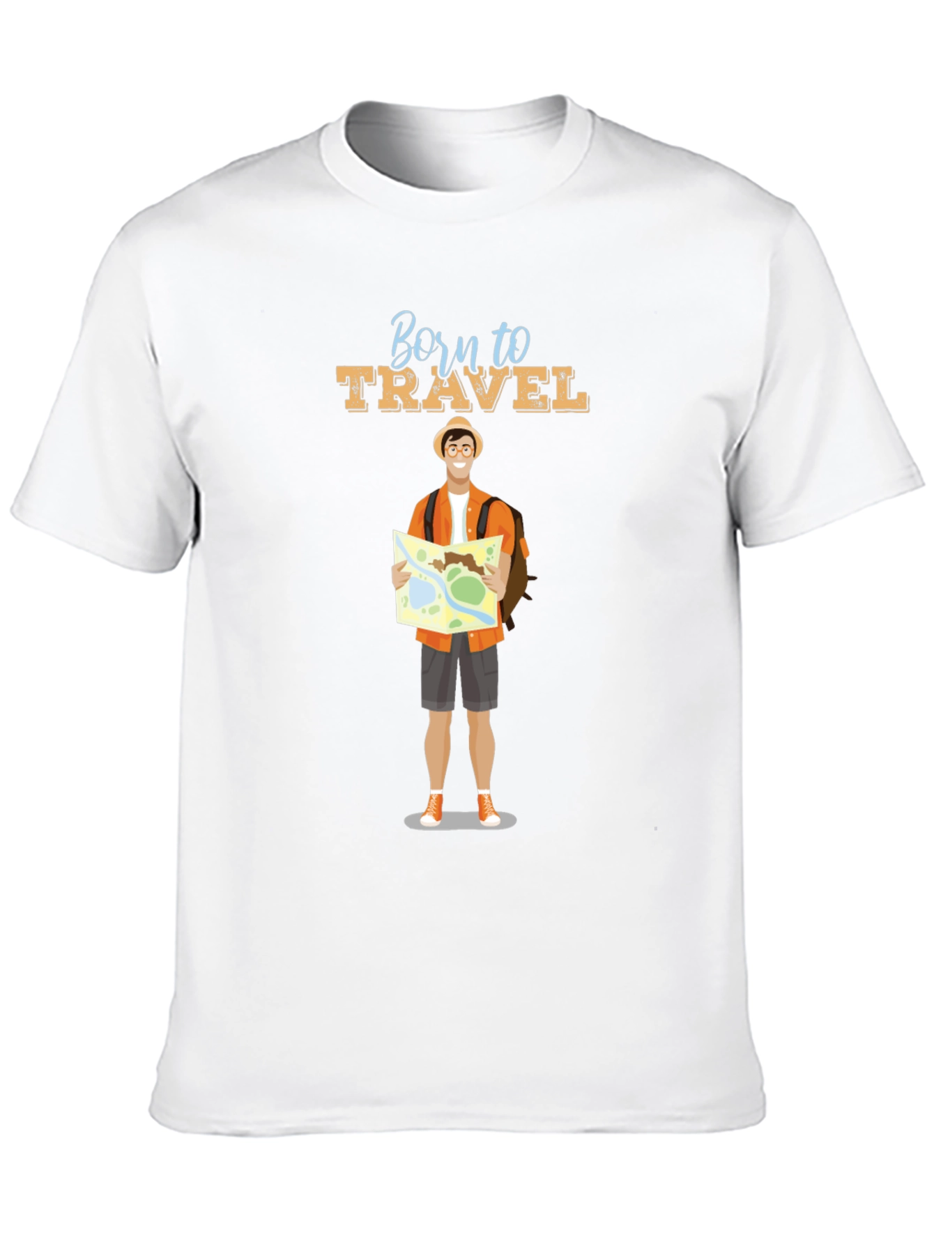 Born to Travel Graphic Tee - Adventure Awaits!