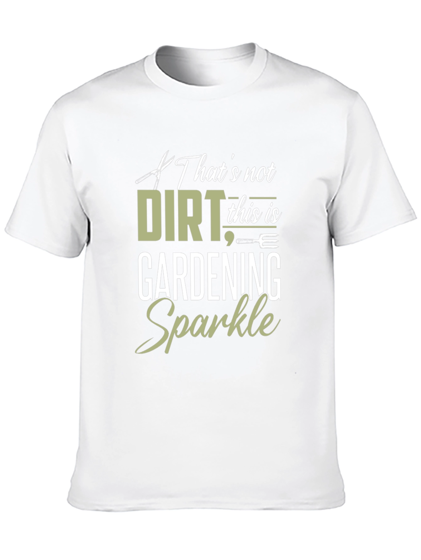 Gardening Sparkle Graphic T-Shirt
