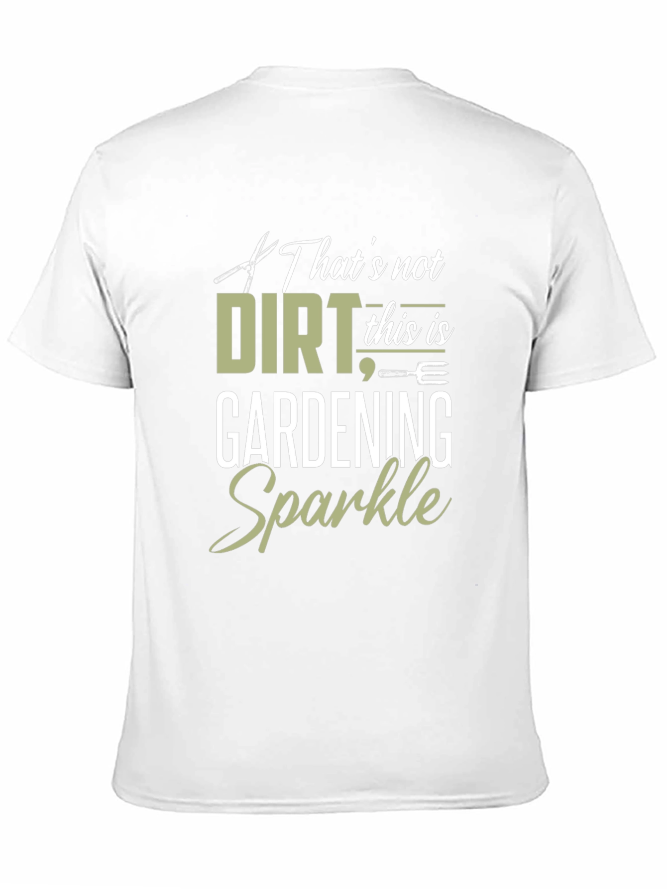 Gardening Sparkle Graphic T-Shirt