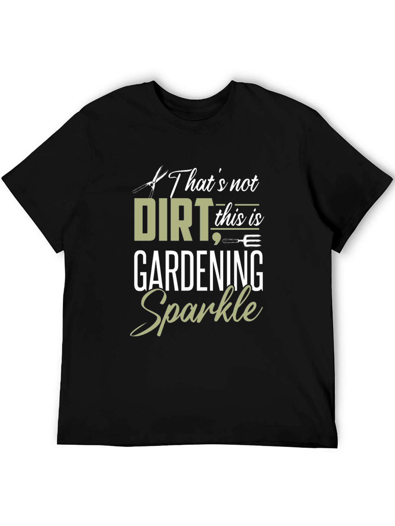 Gardening Sparkle Graphic T-Shirt
