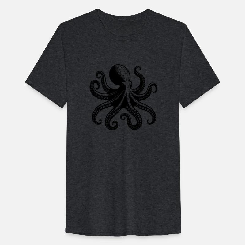 Scary Octopus Octopus With Eight Arms
