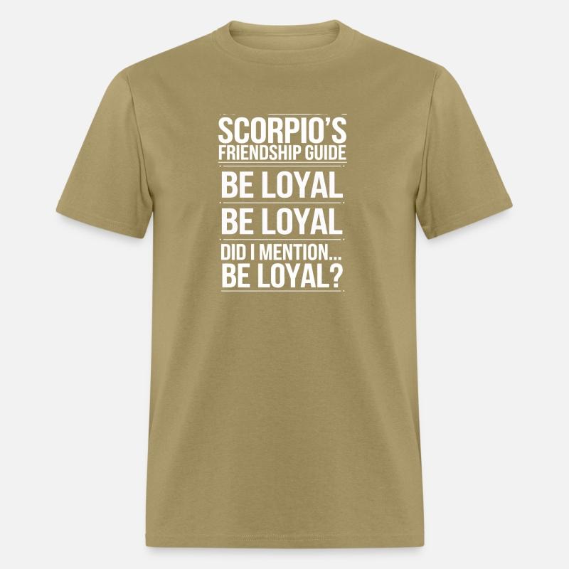 Scorpio's Friendship Guide Funny Quote
