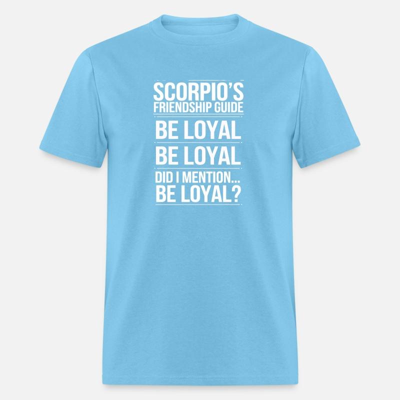 Scorpio's Friendship Guide Funny Quote