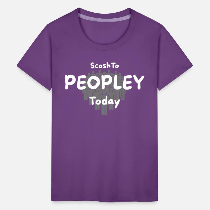 Scosh To Peopley Today  Introvert Funny T Shirt
